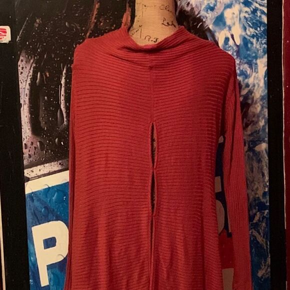 Free people cowl neck split back size s - Picture 4 of 6